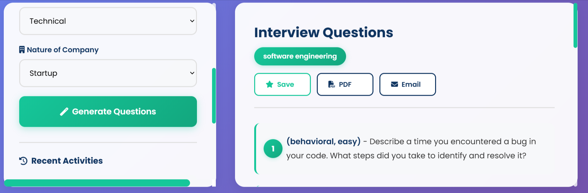 AI Question Generator